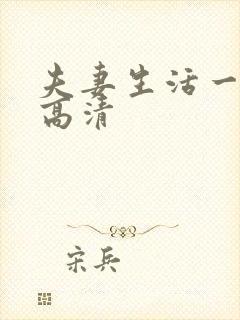 夫妻生活一级片高清