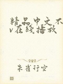 精品中文不卡av在线播放