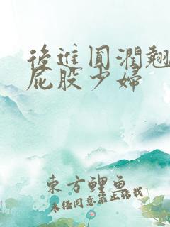 后进圆润翘臀大屁股少妇