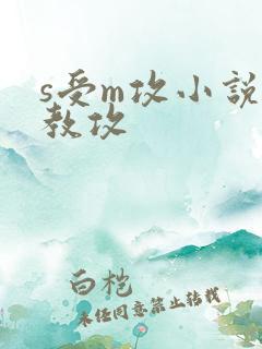 s受m攻小说调教攻