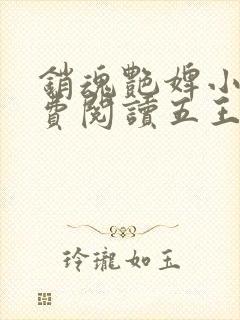 销魂艳婢小说免费阅读五王爷的小说