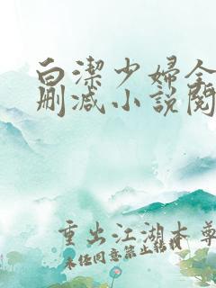 白洁少妇全文无删减小说阅读