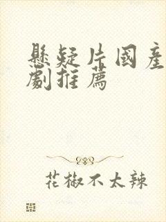 悬疑片国产电视剧推荐