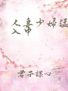 人妻少妇猛烈进入中