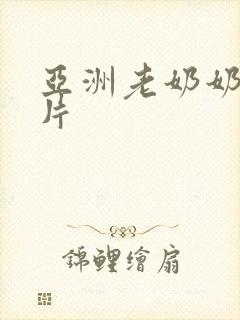 亚洲老奶奶一级片