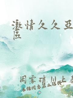 激情久久亚洲二区