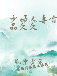 少妇人妻偷人精品久久