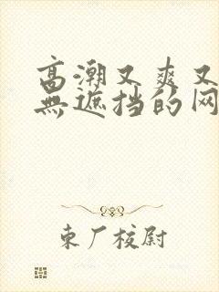 高潮又爽又黄又无遮挡的网站