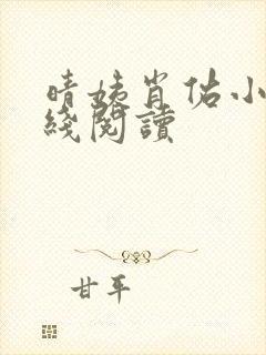 晴姨肖佑小说在线阅读