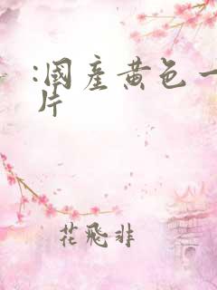 :国产黄色一级片