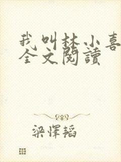 我叫林小喜小说全文阅读