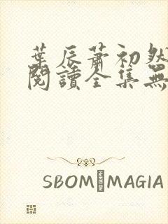 叶辰萧初然免费阅读全集无弹窗