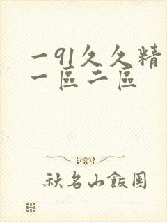 一91久久精品一区二区