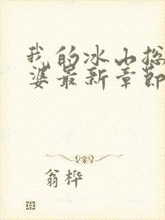 我的冰山总裁老婆最新章节阅读