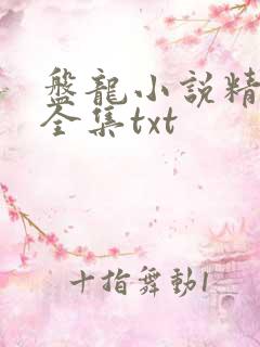 盘龙小说精校版全集txt