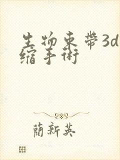 生物束带3d紧缩手术