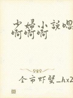 少妇小说嗯嗯啊啊啊啊