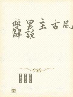 双男主古风漫画解说