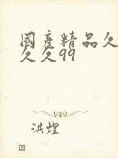 国产精品久久久久久99