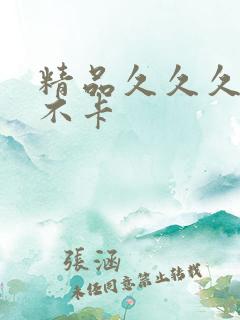 精品久久久久久不卡