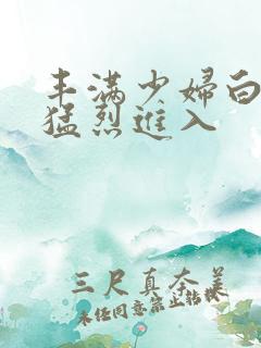 丰满少妇白洁被猛烈进入