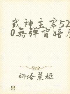武神主宰5200无弹窗暗魔师