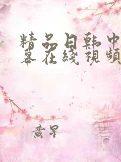 精品日韩中文字幕在线视频