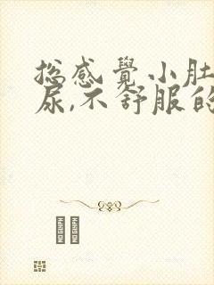 总感觉小肚子有尿,不舒服的感觉