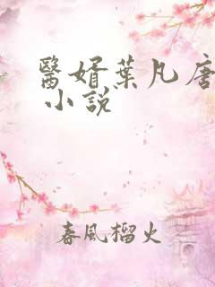 医婿叶凡唐若雪 小说