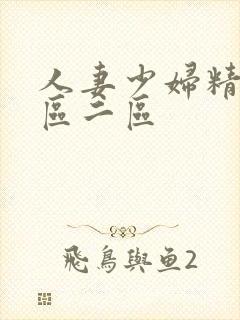 人妻少妇精品一区二区