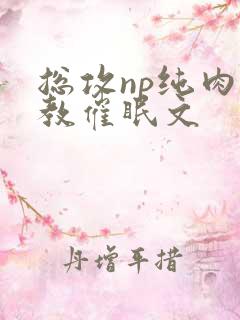 总攻np纯肉调教催眠文