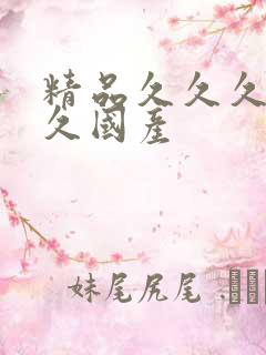 精品久久久久久久国产