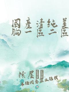 国产清纯美女大胸一区二区