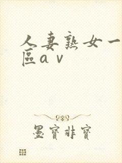 人妻熟女一区二区aⅴ
