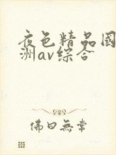 夜色精品国产亚洲av综合