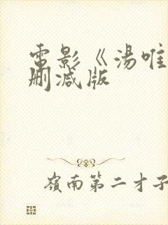 电影《汤唯》未删减版