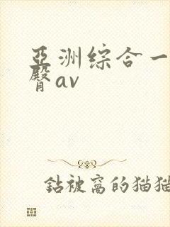 亚洲综合一区蜜臀av