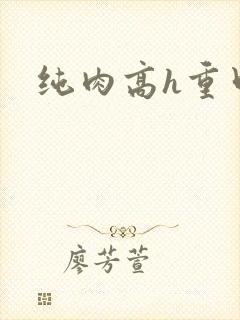 纯肉高h重口