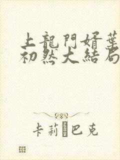 上龙门婿叶辰萧初然大结局