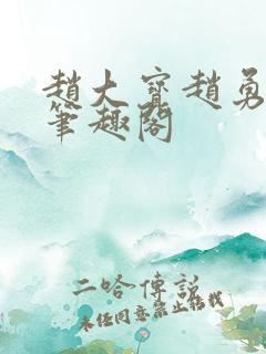 赵大宝赵勇苏媚笔趣阁