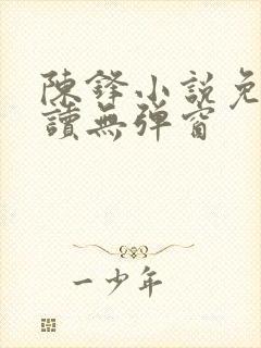 陈锋小说免费阅读无弹窗