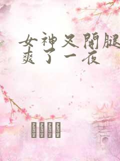 女神叉开腿让我爽了一夜