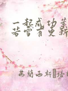 一起成功叶凡唐若雪有更新