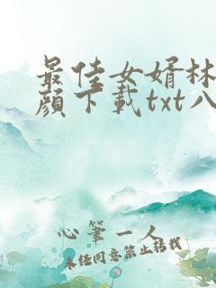 最佳女婿林羽江颜下载txt八零电子书