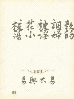 校花被调教成放荡小淫妇的故事