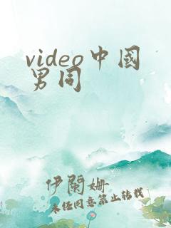 video中国男同