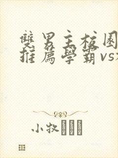 双男主校园小说推荐学霸vs校霸