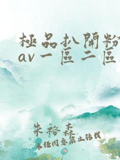 极品扒开粉嫩小av一区二区