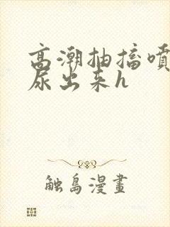 高潮抽搐喷潮时尿出来h