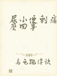 尿小便刺痛是怎么回事